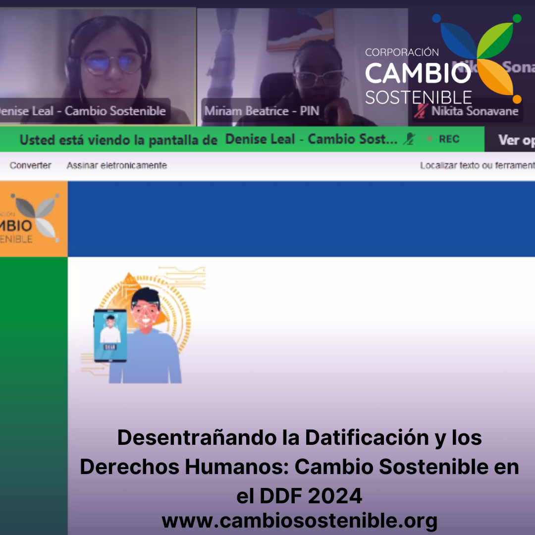 Desentrañando la Datificación y los Derechos Humanos: Cambio Sostenible en el DDF 2024