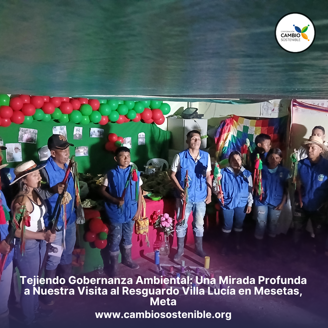 Tejiendo Gobernanza Ambiental: Una Mirada Profunda a Nuestra Visita al Resguardo Villa Lucía en Mesetas, Meta