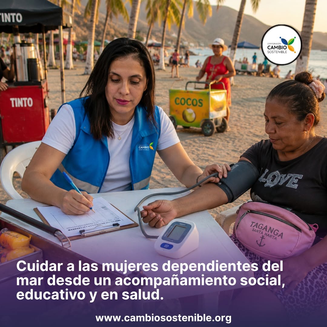 Cuidar a las mujeres dependientes del mar desde un acompañamiento social, educativo y en salud