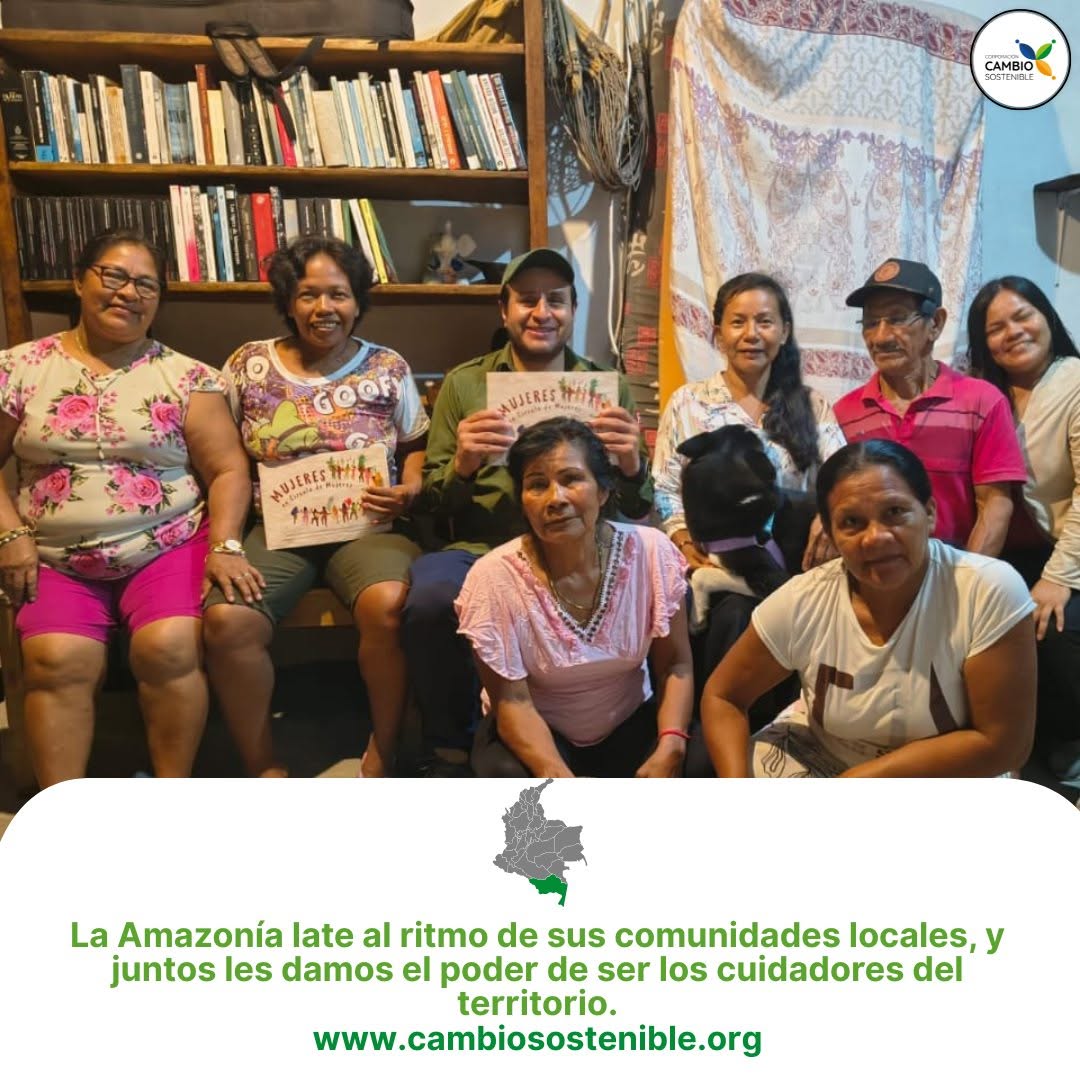 La Amazonía late al ritmo de sus comunidades locales y juntos les damos el poder de ser los cuidadores del territorio