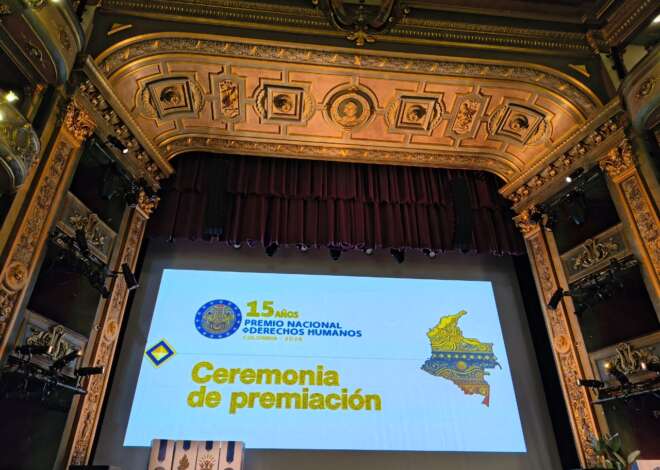 Estuvimos presentes en los 15 años del Premio Nacional de Derechos Humanos