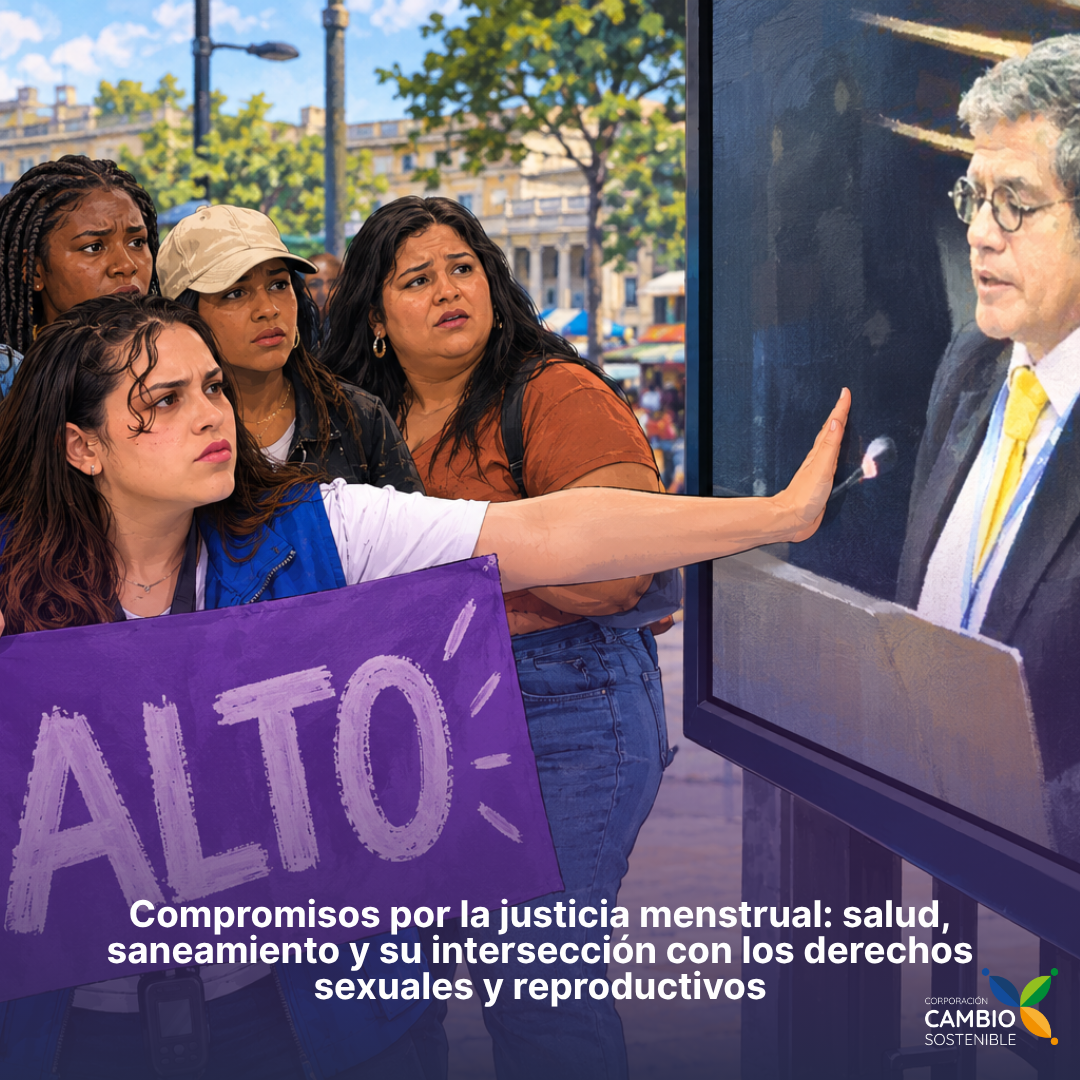 Compromisos por la justicia menstrual: Salud, saneamiento y su intersección con los derechos sexuales y reproductivos